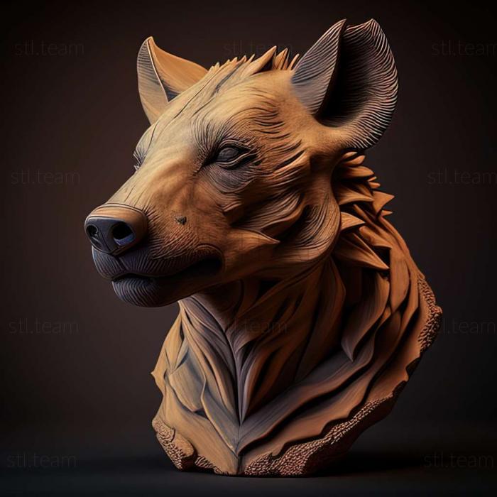 3D model Hyena Shenzi FROM The Lion King (STL)